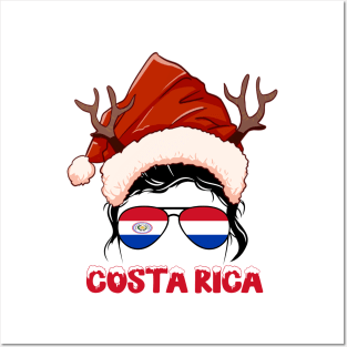 Costa Rica girl, Costa Rican Christmas gift , Regalo Navidad Costa Rica Posters and Art